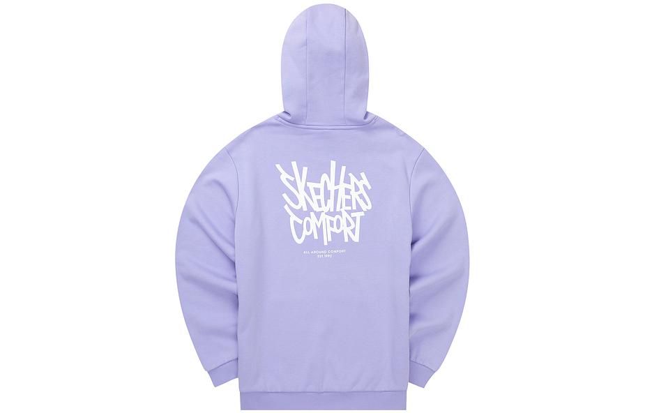 Skechers Graphic Hoodie 'Purple White' L322U105-01DU sold by KicksCrew product image thumbnail 2