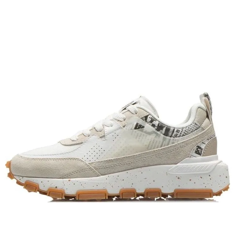 (WMNS) Li-Ning Lifestyle Sportswear 'Beige White' AGCR286-1 sold by KicksCrew