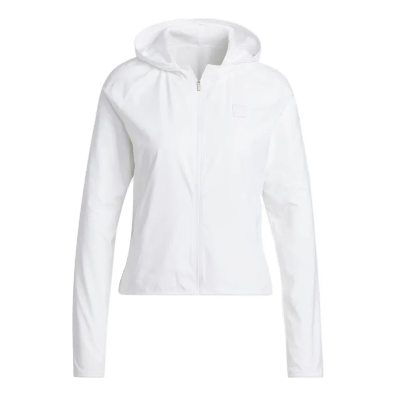 (WMNS) adidas WIND.RDY Lined Hoodie 'White' HG6925 sold by KicksCrew