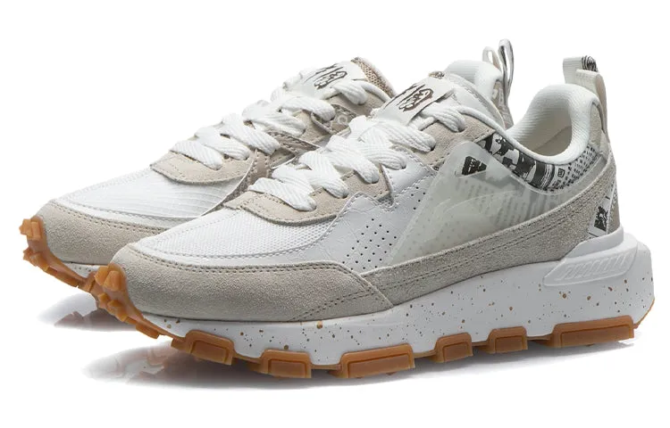 (WMNS) Li-Ning Lifestyle Sportswear 'Beige White' AGCR286-1 sold by KicksCrew product image thumbnail 3