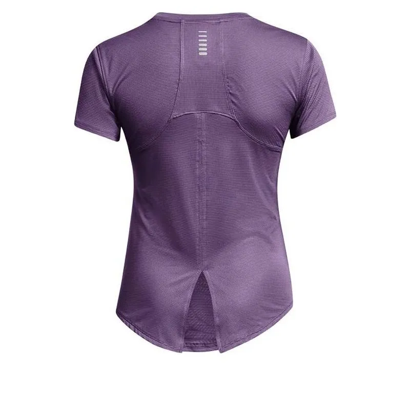 (WMNS) Under Armour CoolSwitch Run T-shirt 'Purple' 1373399-571 sold by KicksCrew product image thumbnail 2