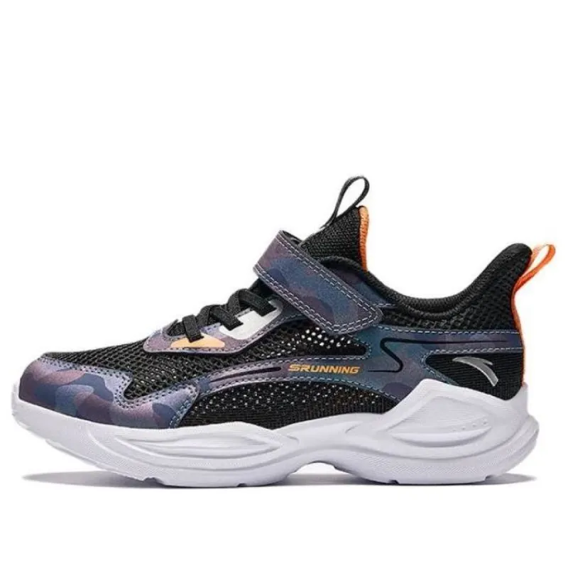 (GS) ANTA Running Series Sneakers 'Black Orange' A312425506-5 sold by KicksCrew