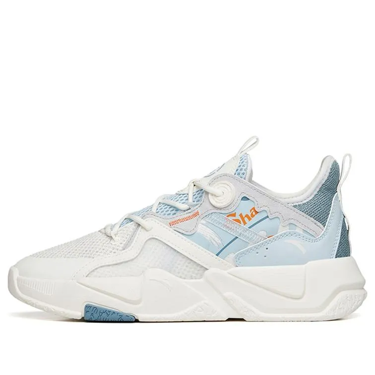 ANTA Little G6 Sneakers 'White Blue' 112238083-5 sold by KicksCrew