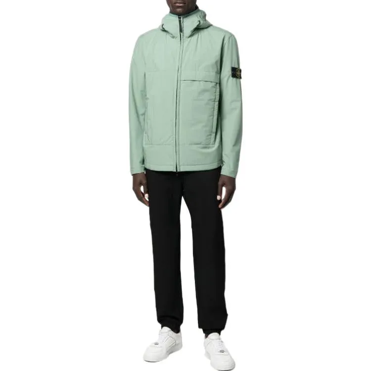 STONE ISLAND Soft-Shell Primaloft Hooded Jacket 'Sage' 771540527-V0055 sold by KicksCrew product image thumbnail 2