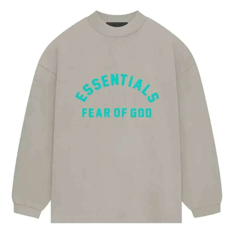 Fear of God Essentials Heavy Jersey Long-Sleeve T-shirt 'Seal' 125SP242015F sold by KicksCrew
