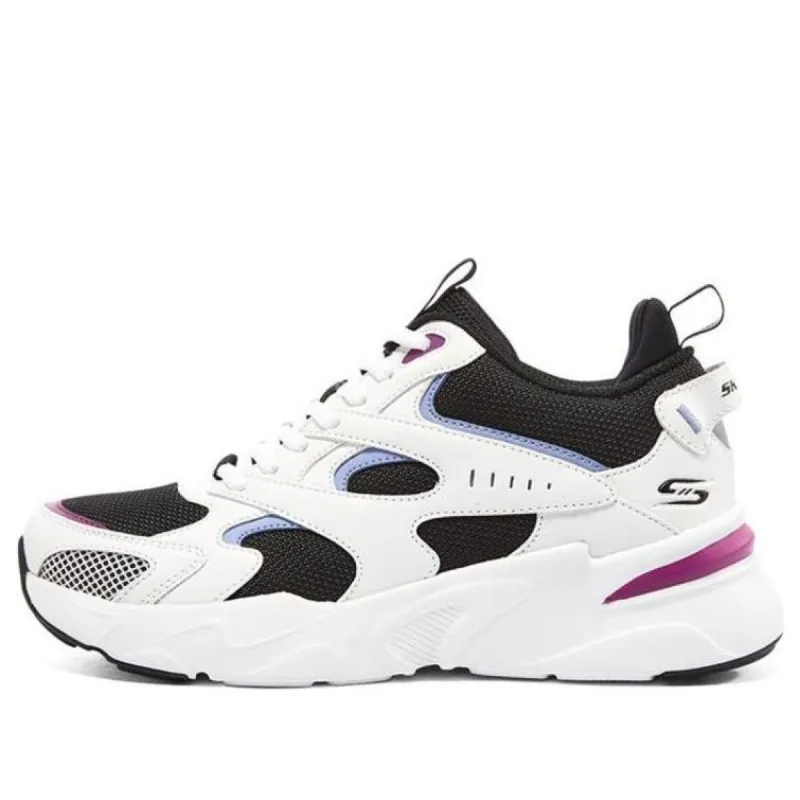 (WMNS) Skechers Bob's Bamina 'White Navy' 117361-WBPR sold by KicksCrew