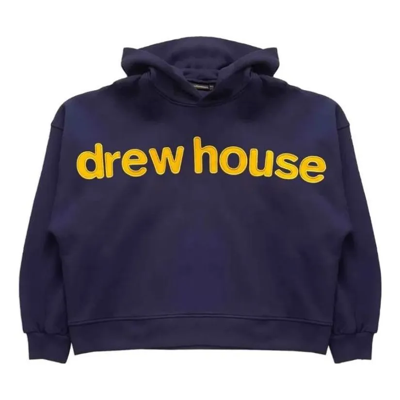 Drew House Box Hoodie 'Navy' DW-FW22-266 sold by KicksCrew