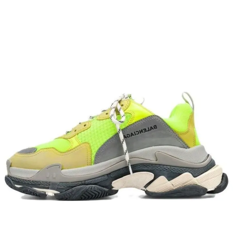 Balenciaga Triple S Sneakers 'Fluorescent Green' 512175W09O47320 sold by KicksCrew