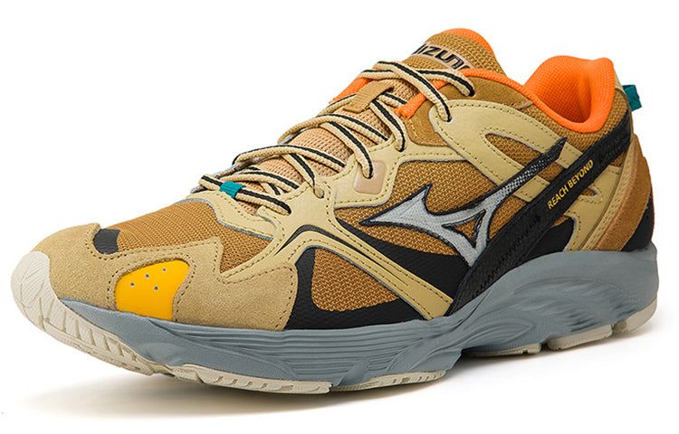 Mizuno LG 90s Sneakers 'Tan Brown Black' D1GH212506 sold by KicksCrew product image thumbnail 2