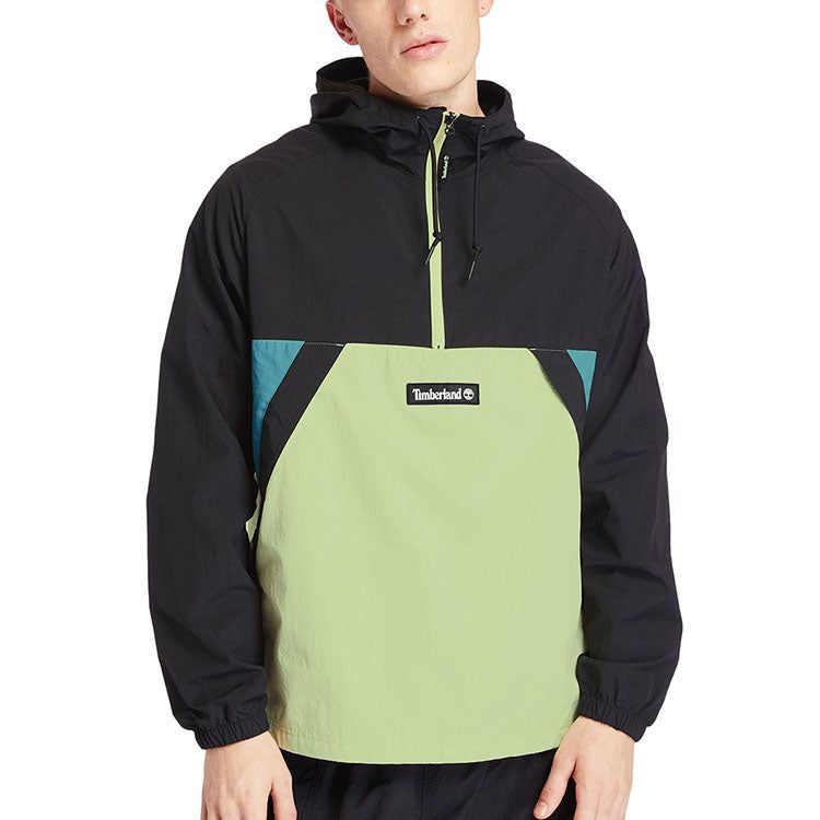 Timberland Pullover Windbreaker Jacket 'Black Green' A2BUU-BN1 sold by KicksCrew product image thumbnail 3