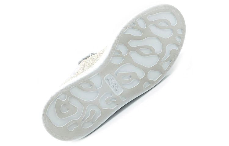 (WMNS) Alexander McQueen Shiny Fabric Sneakers 'Gold Silver' 559697W4JR08074 sold by KicksCrew product image thumbnail 4