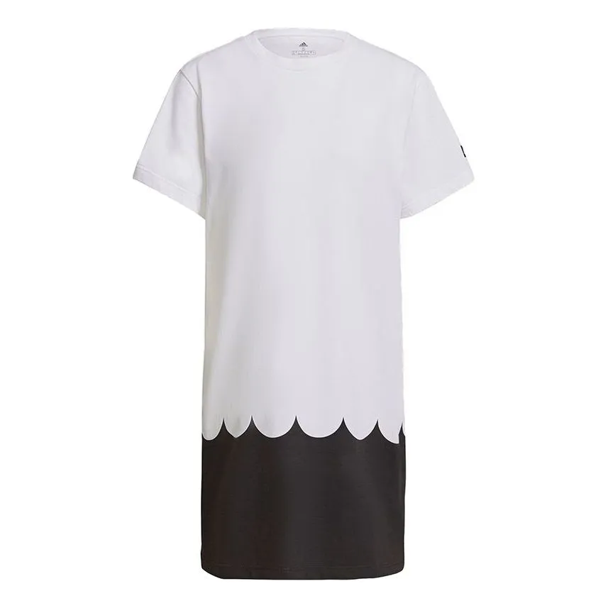 (WMNS) adidas Sportswear Marimekko Dress 'White Black' GT8814 sold by KicksCrew