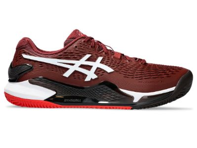 ASICS Gel-Resolution 9 Clay 'Antique Red' 1041A375-600 sold by KicksCrew