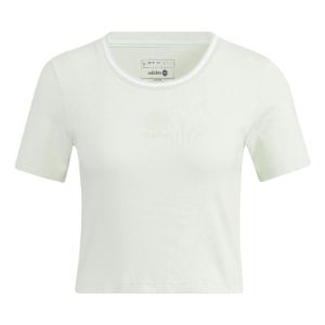 (WMNS) Adidas Adult Female Basketball T-Shirt 'White' HM1986 sold by KicksCrew