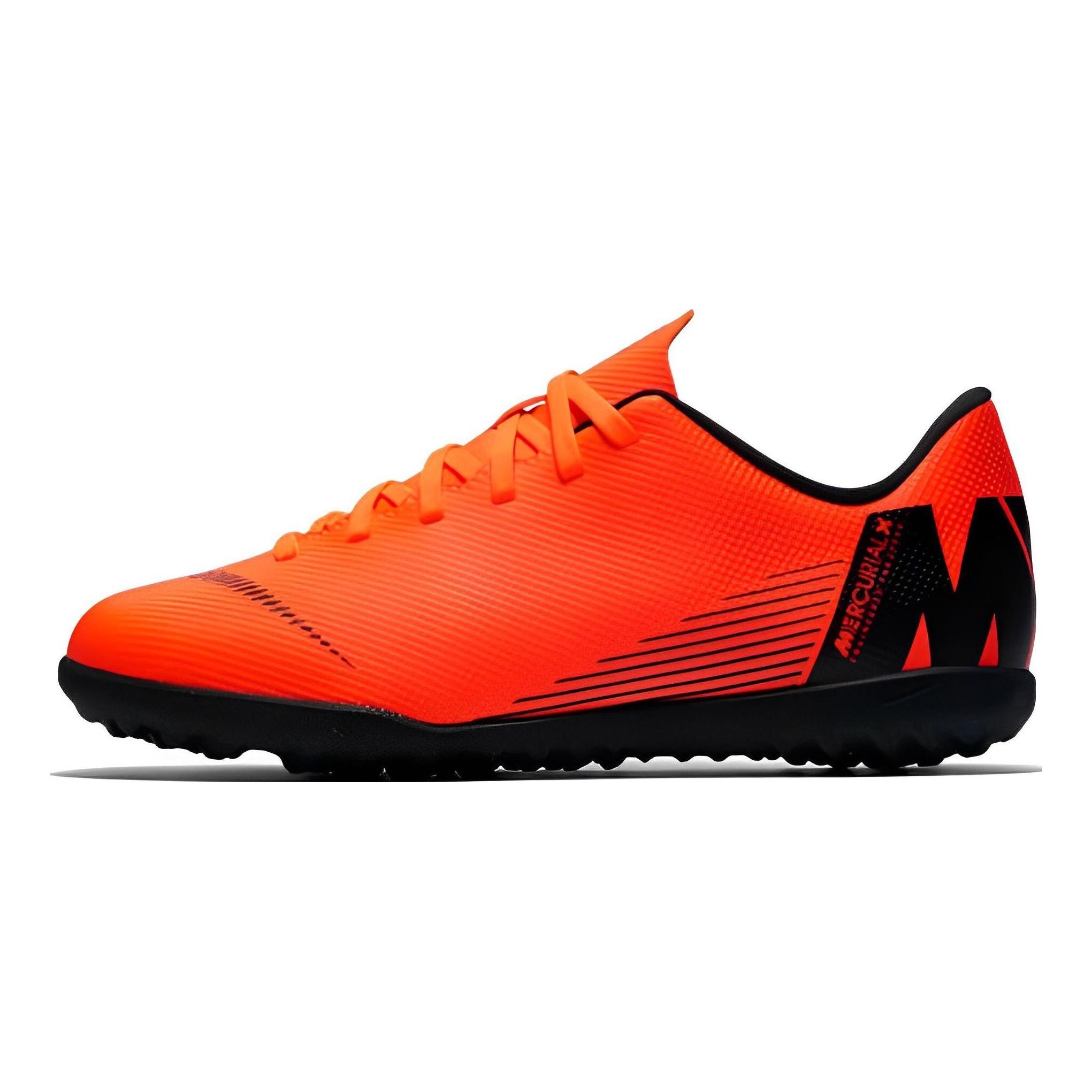 (GS) Nike Mercurial Vapor 12 Club TF 'Total Orange Black' AH7355-810 sold by KicksCrew