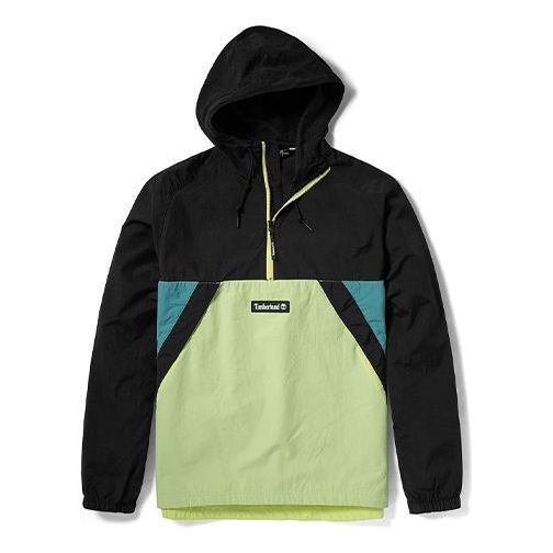 Timberland Pullover Windbreaker Jacket 'Black Green' A2BUU-BN1 sold by KicksCrew