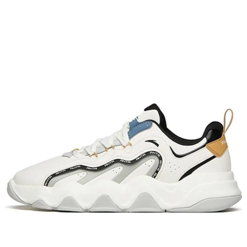 ANTA Runninng Series Sneakers 'White Grey Black' 112148068-6 sold by KicksCrew