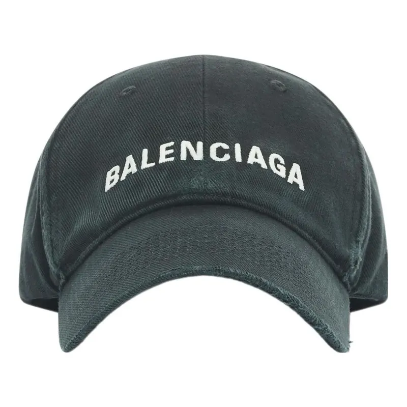 (WMNS) Balenciaga Logo Front Cap Glow In The Dark 'Black' 673319410B21099 sold by KicksCrew