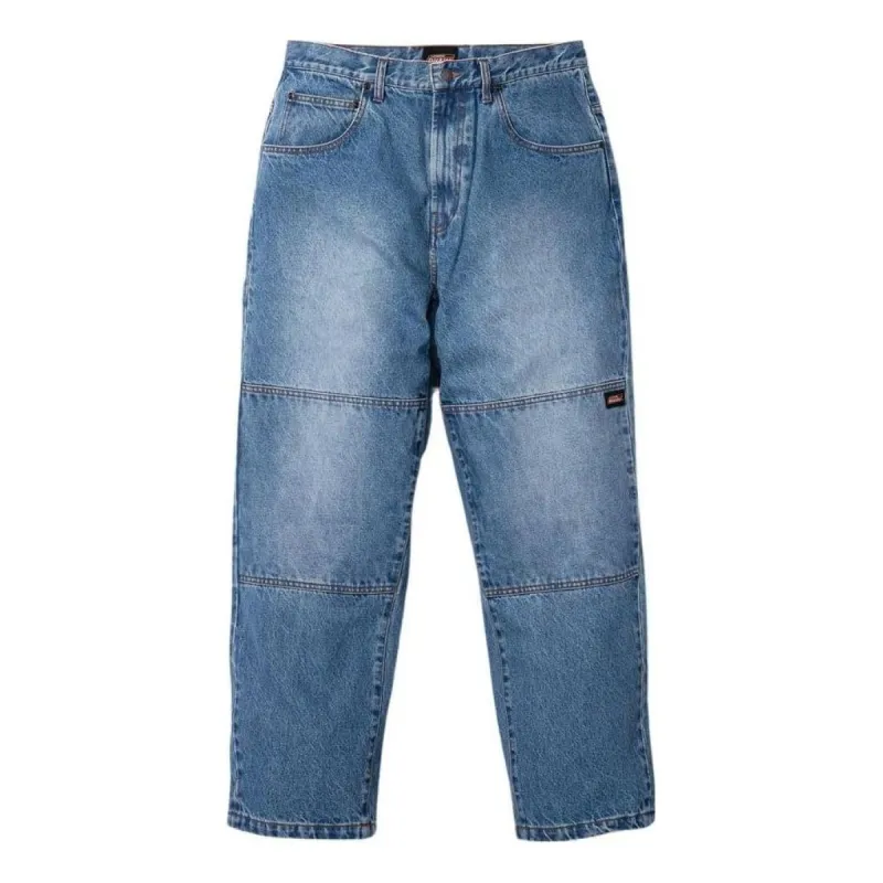 Supreme x Dickies FW23 Week9 Double Knee Baggy Jean Pants 'Blue' SUP-FW23-160 sold by KicksCrew