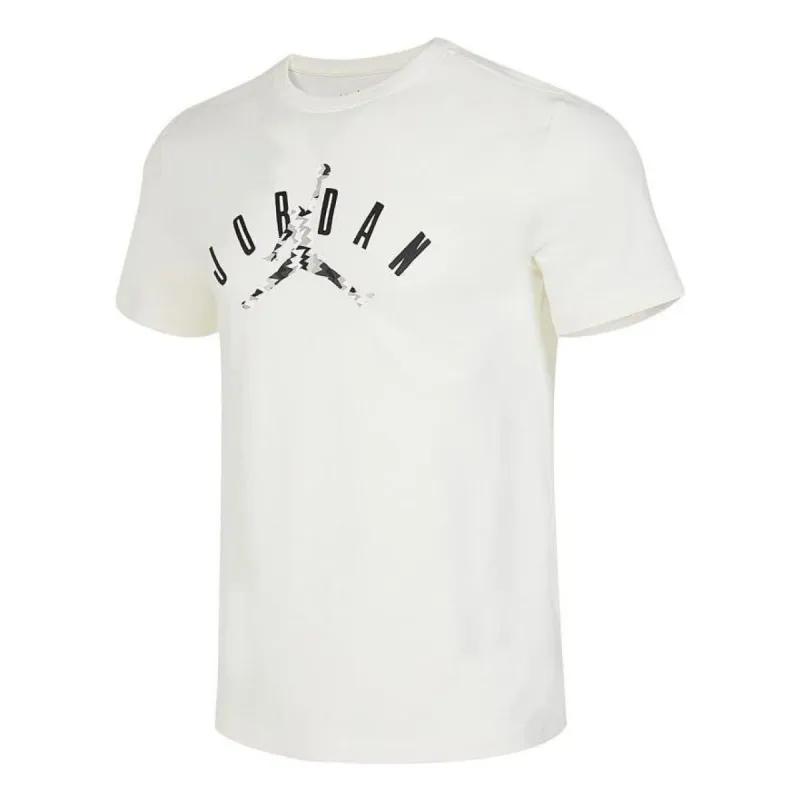 Air Jordan Jumpman Logo T-Shirt 'White' FB7366-133 sold by KicksCrew