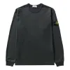 STONE ISLAND Logo Patch Crewneck Sweatshirt 'Charcoal' 751564450-V0065 sold by KicksCrew