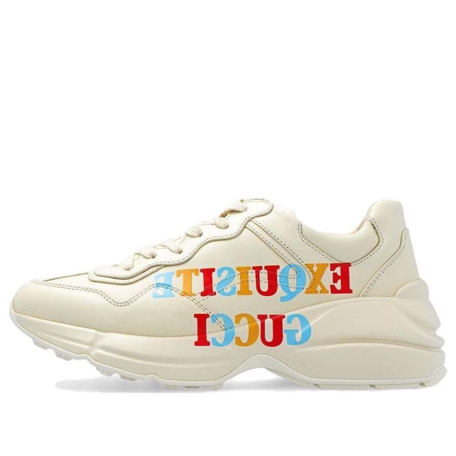 (WMNS) GUCCI Rhyton Exquisite Shoes 'Beige' 720954-DRW00-9522 sold by KicksCrew