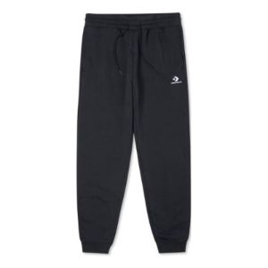 Converse Go-To Embroidered Star Chevron Standard-Fit Fleece Sweatpants 'Black' 10024521-A01 sold by KicksCrew