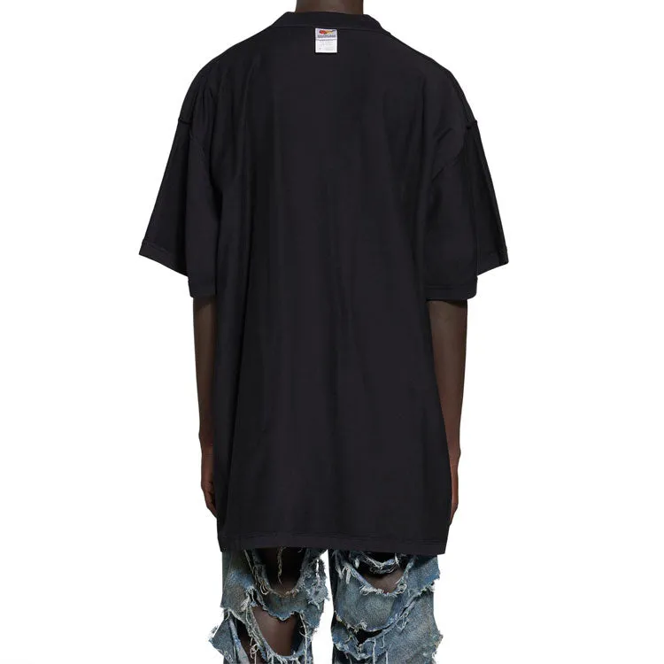 Balenciaga Mirror Cotton T-Shirt 'Black' 720198TNVR51069 sold by KicksCrew product image thumbnail 4