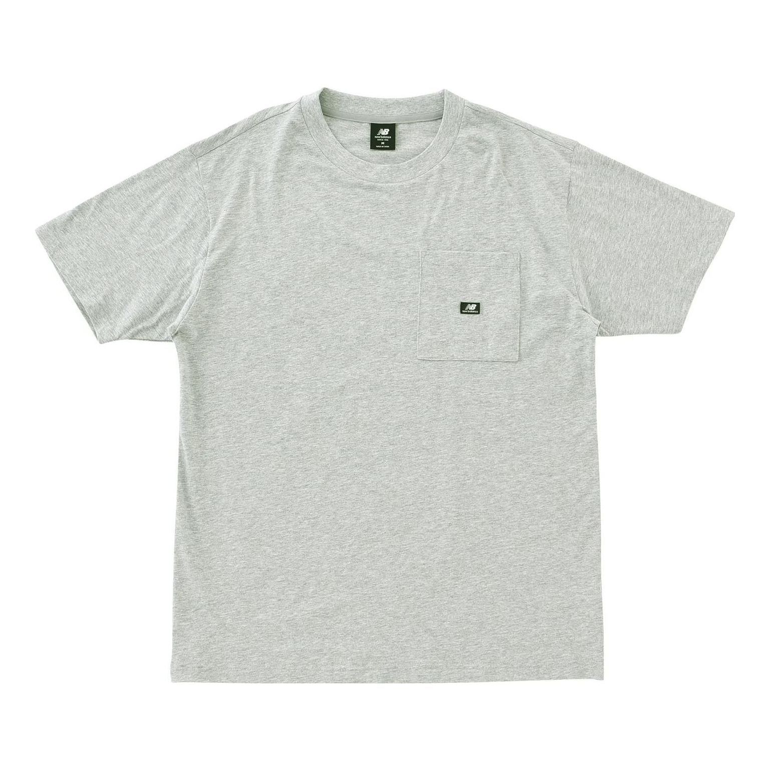 New Balance Essentials Reimagined Cotton Jersey T-shirt 'Athletic Grey' MT31542-AG sold by KicksCrew