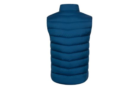 Li-Ning Logo Down Vest 'Blue' AMRQ011-8 sold by KicksCrew
