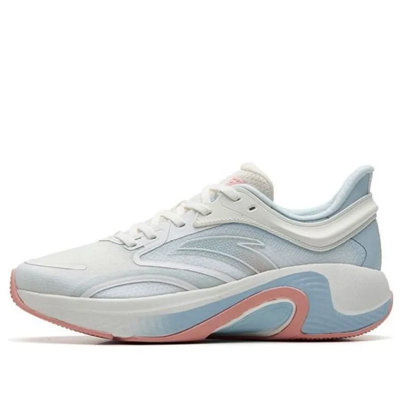 (WMNS) ANTA Running Series Sneakers 'White Blue Red' 122235556-3 sold by KicksCrew