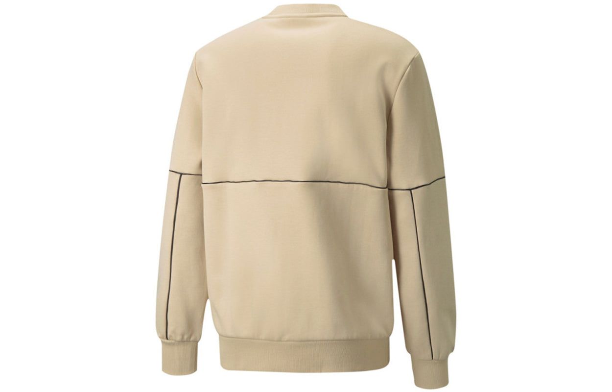 Puma LUXE Crew Sweatshirt 'Beige' 534410-20 sold by KicksCrew product image thumbnail 2