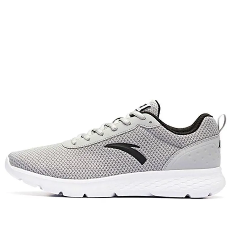 ANTA Running Series Sneakers 'Grey Black White' 91915525-4 sold by KicksCrew