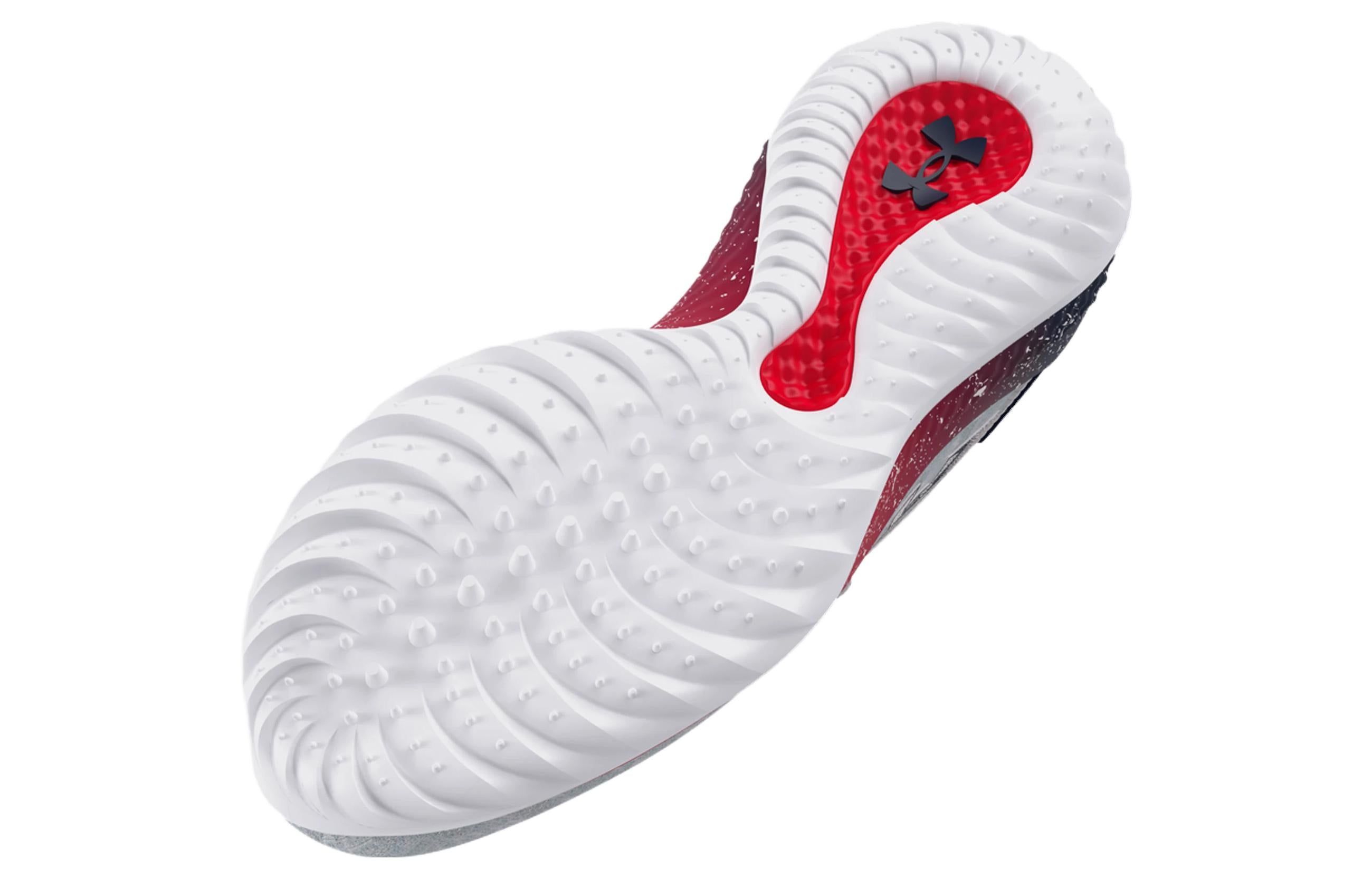 Under Armour Harper 8 Turf USA Baseball Shoes 'Grey White Red' 3026935100 sold by KicksCrew product image thumbnail 4