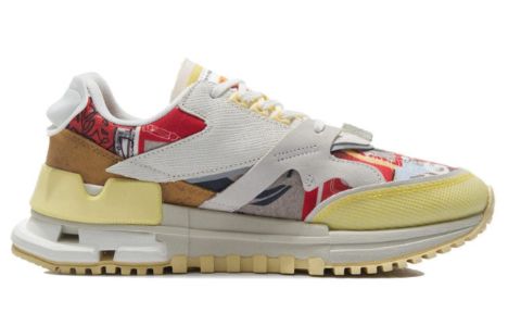 Li-Ning Classic Paris Fashion Week 2021' White Grey Yellow' AGCR097-7 sold by KicksCrew