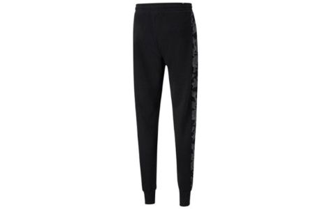 Puma Core Camo All Over Print Pants 'Black Red' 588500-01 sold by KicksCrew