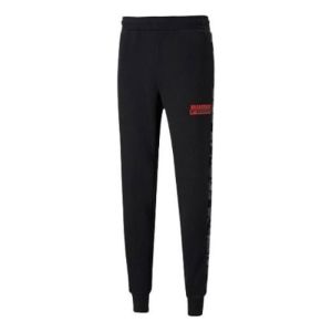 Puma Core Camo All Over Print Pants 'Black Red' 588500-01 sold by KicksCrew