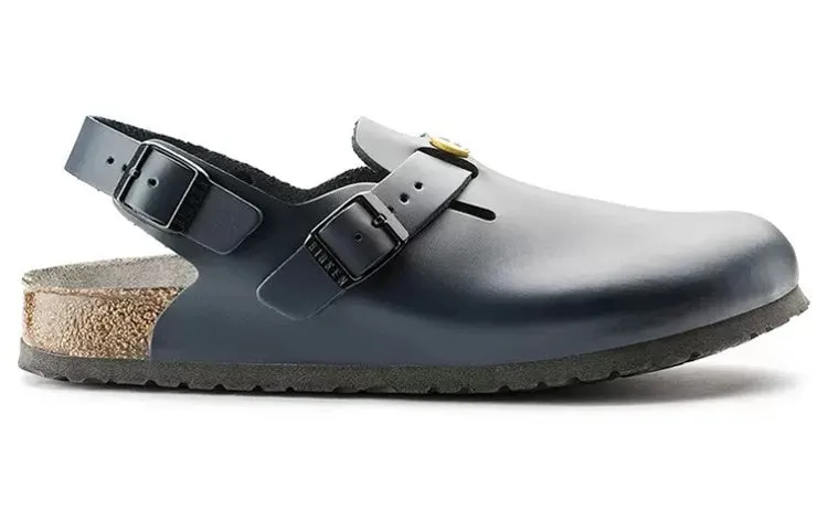 Birkenstock Tokio ESD Natural Leather Sandals 'Blue' 0061390 sold by KicksCrew product image thumbnail 2