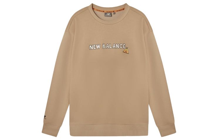 New Balance x JHI Lifestyle Crew Neck Pullover 'Brown' NCA89053-BEI sold by KicksCrew product image thumbnail 2