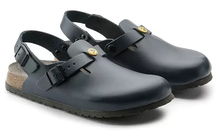 Birkenstock Tokio ESD Natural Leather Sandals 'Blue' 0061390 sold by KicksCrew product image thumbnail 3