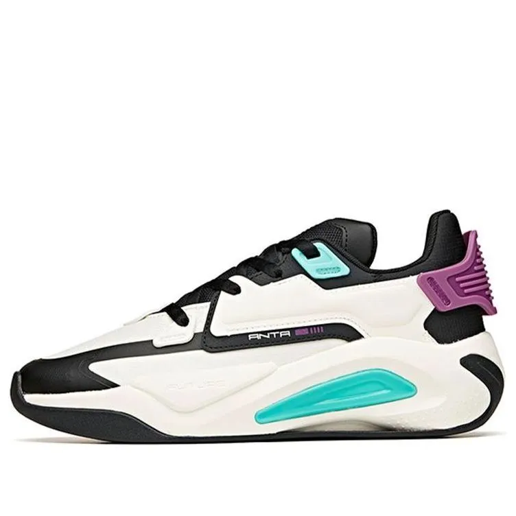 ANTA Life Series Superbody Low 'White Black Purple' 112118083-2 sold by KicksCrew