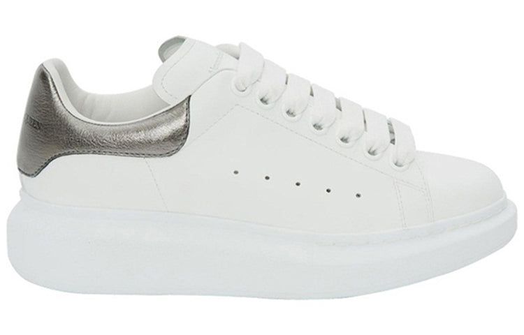 (WMNS) Alexander McQueen Oversized Sneaker 'Bleach White Silver' 553770WHFBU9042 sold by KicksCrew product image thumbnail 2