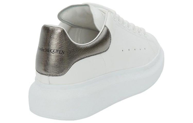 (WMNS) Alexander McQueen Oversized Sneaker 'Bleach White Silver' 553770WHFBU9042 sold by KicksCrew product image thumbnail 4