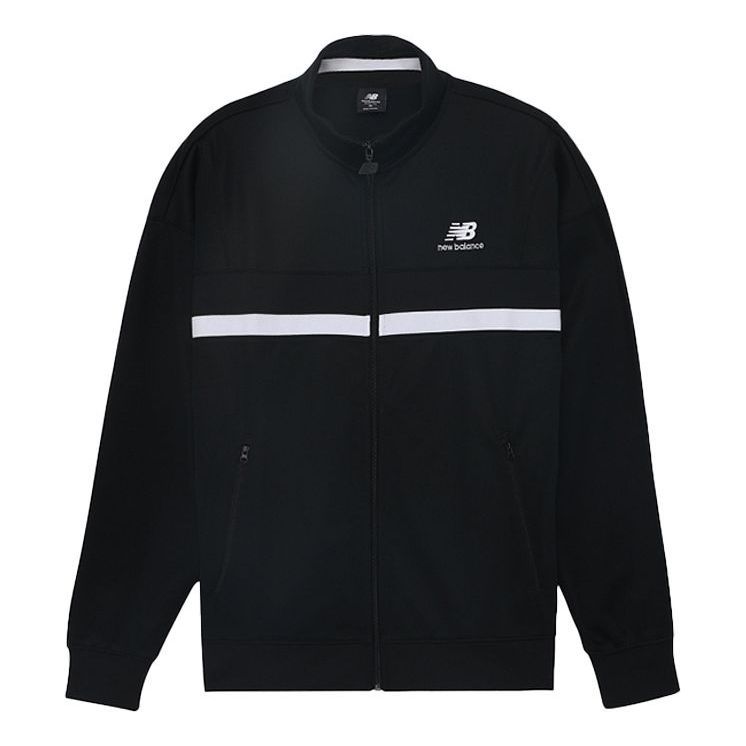 New Balance Nyc Marathon Athletics Podium Track Jacket 'Black White' AMJ03501-BK sold by KicksCrew