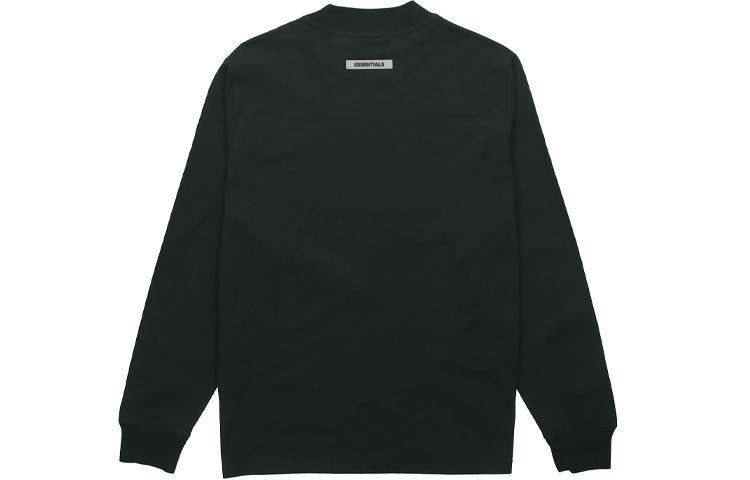 Fear of God Essentials FW20 Long Sleeve Logo Tee 'Black' FOG-FW20-244 sold by KicksCrew product image thumbnail 2