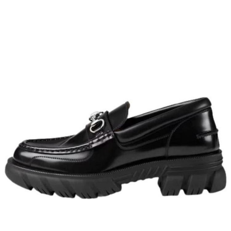GUCCI Horsebit Loafer 'Black' 658822-DKSD0-1000 sold by KicksCrew