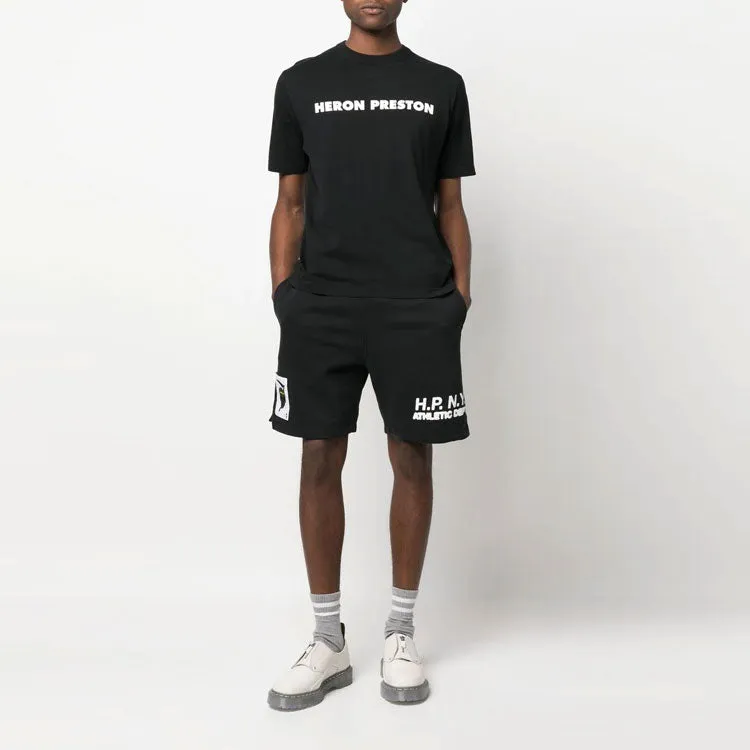 HERON PRESTON SS23 This Is Not T-Shirt 'Black' HMAA032S23JER0091001 sold by KicksCrew product image thumbnail 3