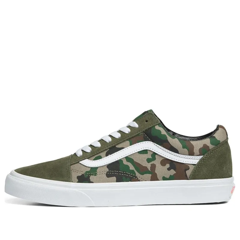 Vans Camo Old Skool 'Green White' VN0007NTY33 sold by KicksCrew