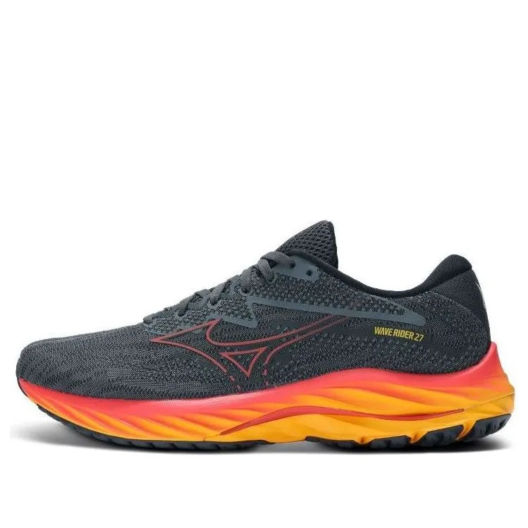 Mizuno Wave Rider 27 'Black Orange' J1GC230351 sold by KicksCrew