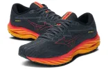 Mizuno Wave Rider 27 'Black Orange' J1GC230351 sold by KicksCrew